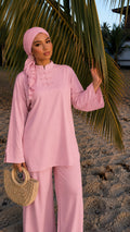 Pink 3-piece burkini