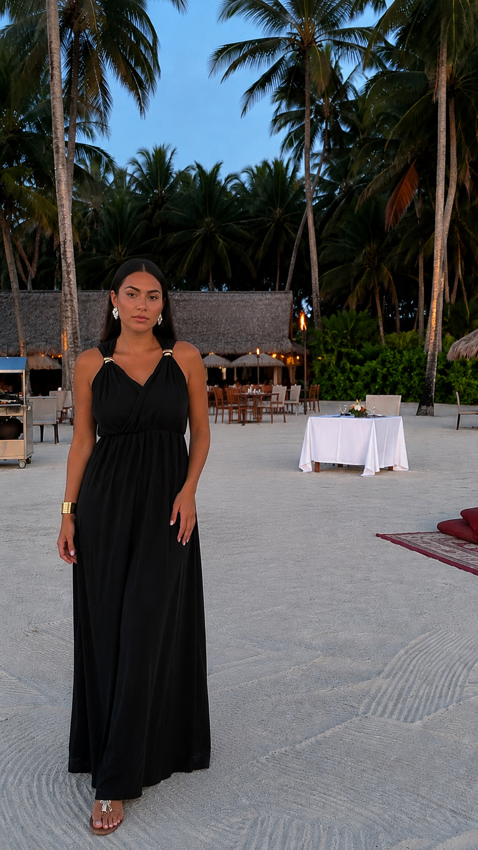 Robe classe noir