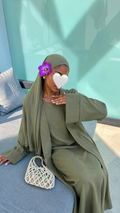 Ensemble kimono abaya
