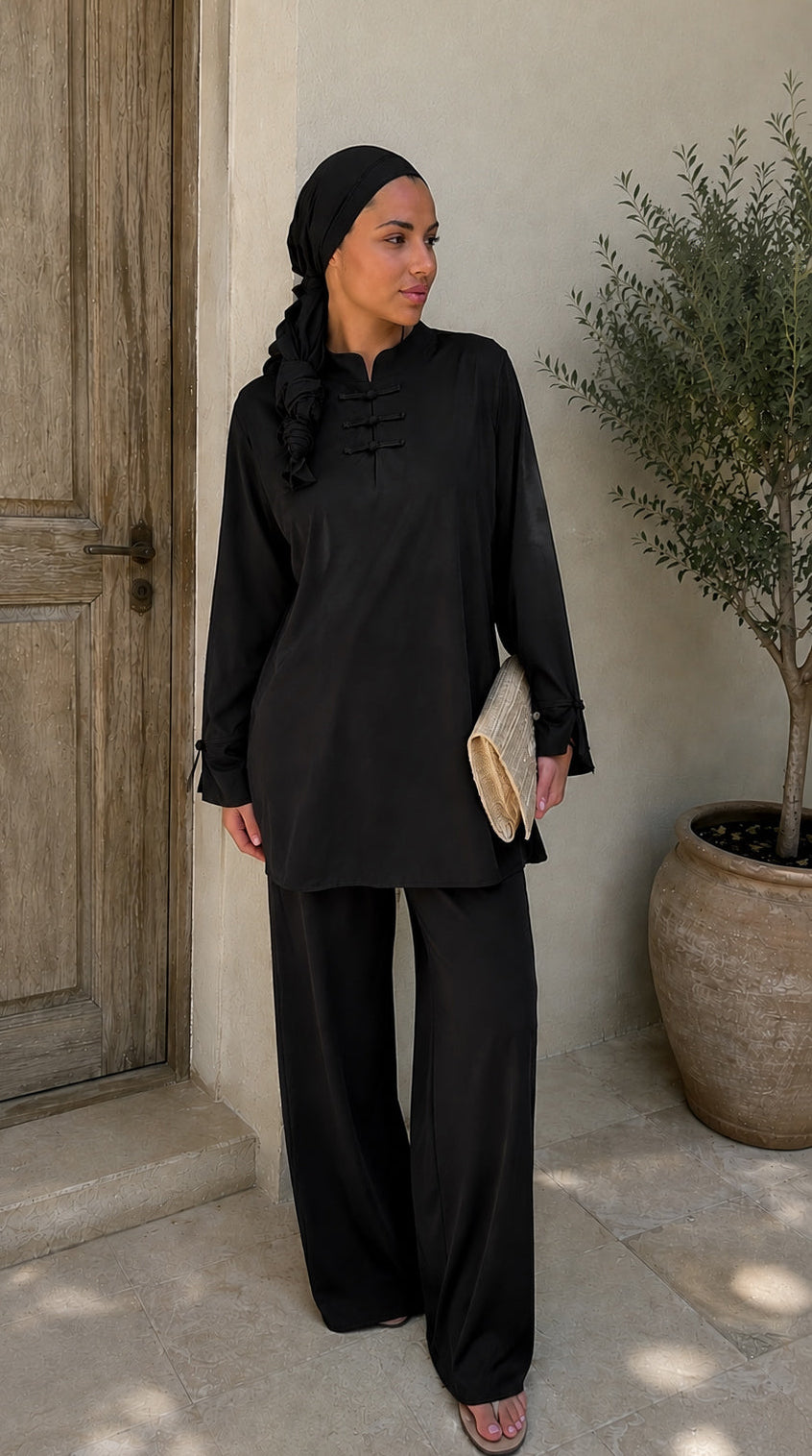 Burkini 3 pièces noir