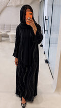 Abaya voile intégré