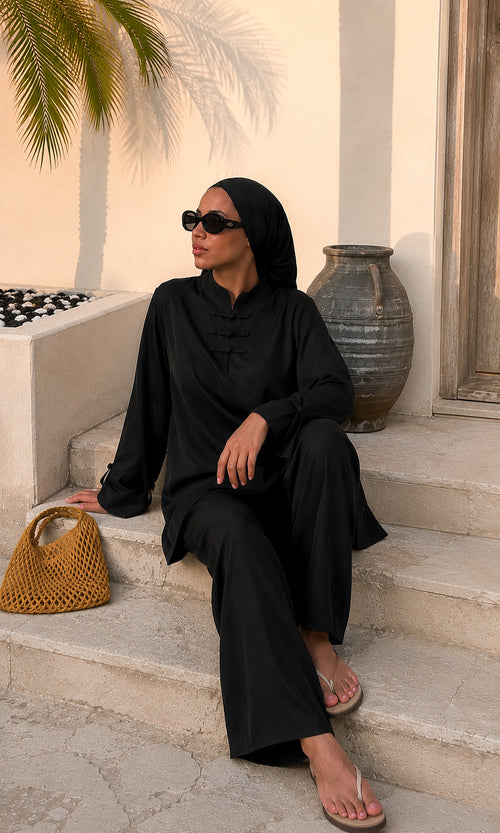 Burkini 3 pièces noir